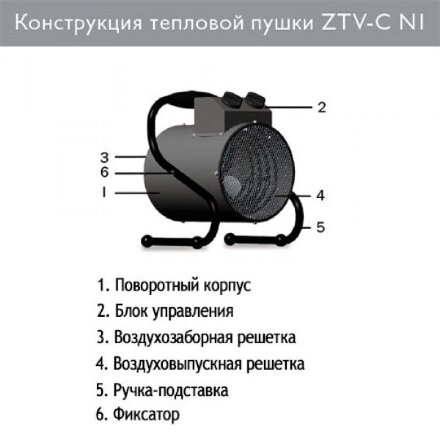 Zilon ZTV-5С N1 конвектор электрический